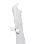 Goyardine Plumet Wallet Clutch White
