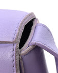 Lambskin Maxi Intrecciato Extra Mini Cassette Crossbody Bag Wisteria