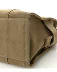 Cotton Canvas Medium The Traveler Tote Bag Slate Green