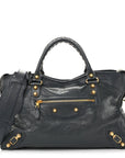 Agneau Giant 12 Gold Hardware City Anthracite