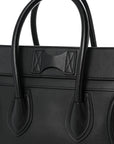 Smooth Calfskin Mini Luggage Black