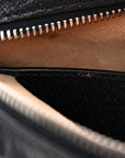 GG Supreme Monogram Textured Dollar Calfskin Web Mini Ophidia Shoulder Bag Beige Blue