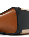 Smooth Calfskin Nano Tri-Color Luggage White