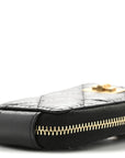 Aged Calfskin Quilted 2.55 Reissue Clutch With Chain Black