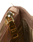 Saffiano Small Galleria Double Zip Tote Cammeo