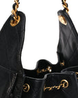Caviar Quilted Small CHNL 25 Handbag Black