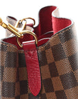Damier Ebene Neonoe MM Cherry Berry