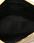 Calfskin Matelasse Monogram Lou Camera Bag Dark Beige