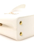 Taurillon Ayers Capucines Mini White Snow White