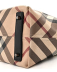 Supernova Check Small Nickie Tote Black