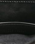 New Canvas Charisma Calfskin Crystal GG Monogram Mini Jackie 1961 Hobo Black