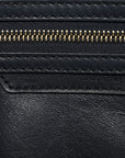 Smooth Calfskin Micro Luggage Navy Blue