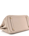 Togo Birkin 30 Gris Tourterelle
