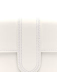 Smooth Calfskin Le Bambino Long White
