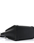 Drummed Calfskin Nano Luggage Black