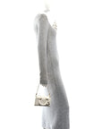 Lambskin Cannage Micro Lady D-Joy Latte