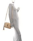 Calfskin Matelasse Monogram Lou Camera Bag Avorio