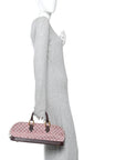 Mini Monogram Alma Long Cherry