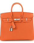 Togo Birkin 25 Orange