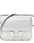 Metallic Chevre Chamkilight Constance 18 Argent