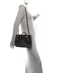 Nappa Intrecciato Small Andiamo Shoulder Bag Fondant