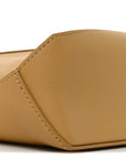 Calfskin Mini Woven Puzzle Bag Sahara