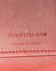 Calfskin Crocodile Embossed Nano Sac De Jour Rose Fonce