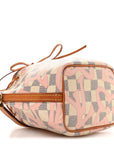 Damier Azur Tahitienne Nano Noe Rose Ballerine