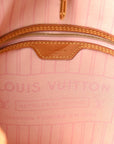 Damier Azur Neo Neverfull MM Rose Ballerine