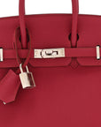 Togo Birkin 25 Rouge Grenat