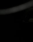 Patent Quilted Medium Double Flap Black