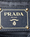 Saffiano Tessuto Nylon Shopping Tote Royal Blue