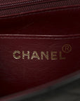 Lambskin Quilted Small Single Flap Black