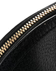 Calfskin GG Web Small Ophidia Dome Shoulder Bag Black