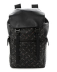 Calfskin Intrecciato Sassolungo Backpack Black Multicolor