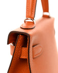 Epsom Mini Kelly Sellier 20 Orange