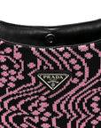 Maglia Jacquard Cleo Shoulder Bag Black Rosa