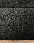 Calfskin Matelasse Super Mini GG Marmont Shoulder Bag Black