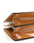 Patent Peekaboo Cut Caramello
