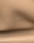 Grained Calfskin Small TB Bag Oat Beige