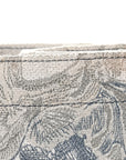 Gradient Canvas Embroidered Large D1ORiviera Toile De Jouy Book Tote Blue