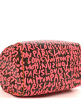 Monogram Graffiti Speedy 30 Fuchsia