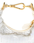 Sequin Paillettes Shiny Nappa Nano FNDIgraphy Hobo Charm Ottico