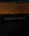 Derby Calfskin House Check Small Macken Crossbody Bag Black