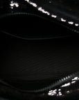 Sequin Small The Tote Bag Black