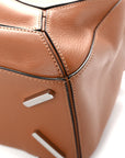 Calfskin Medium Puzzle Bag Tan