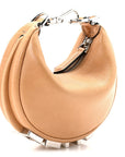 Vitello Grace Nano FNDIgraphy Hobo Charm Miele Scuro