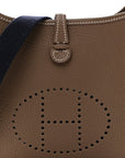 Taurillon Clemence Amazone Evelyne TPM Etoupe Bleu Indigo