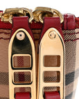 Haymarket Check Small Salisbury Tote Military Red