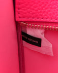 Grained Calfskin Large The Tote Bag Hot Pink